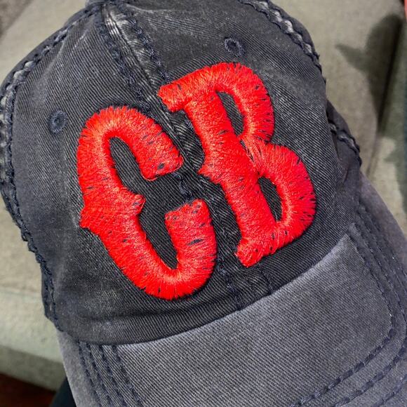 CB Cabo Hat Robin Ruth Original Black Red Embroidered adjustable unisex 3D Wabo - Picture 5 of 12